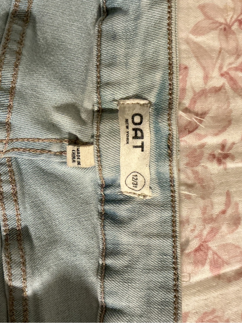 OAT New York Light Wash Women's Jeans